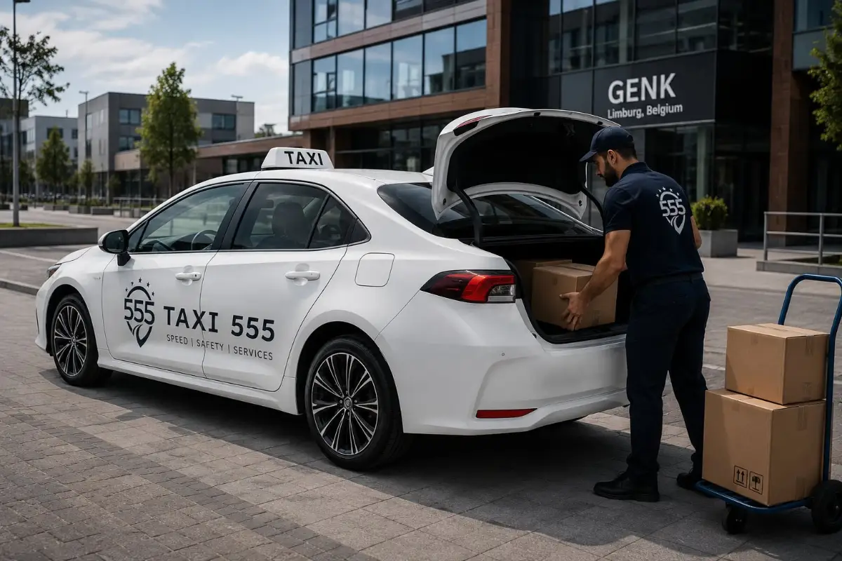 Goods delivery in Genk and Limburg